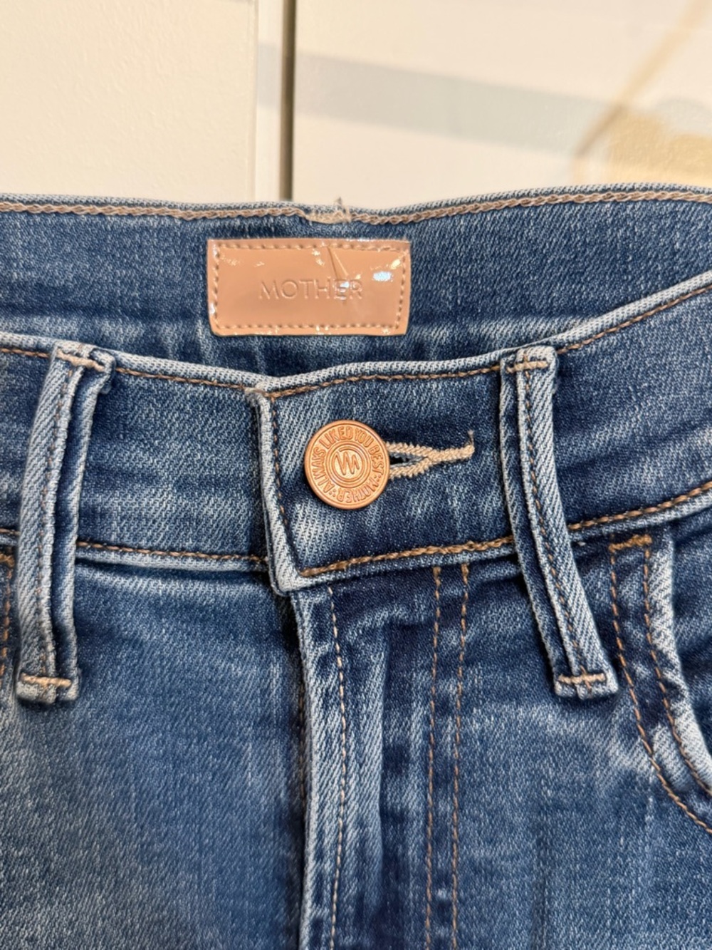 MOTHER Ankle Length High Rise 23 - Picture 7 of 14